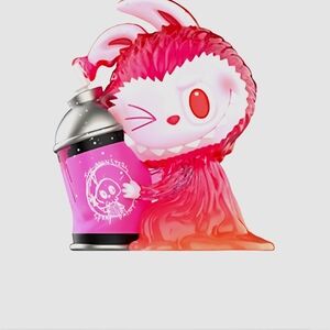 Pop Mart The Monsters Labubu Almost Hidden Spray Can